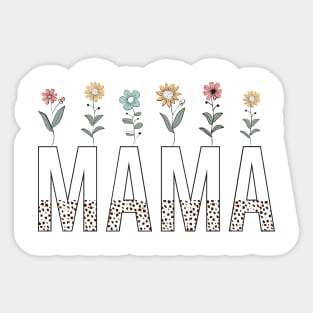 Floral Mama Sticker